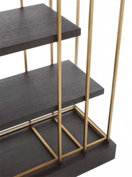 Cabinet Ward. Brushed Brass Finish