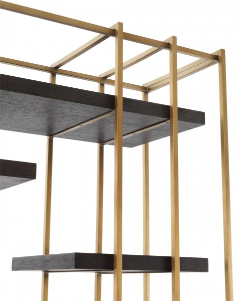 Cabinet Ward. Brushed Brass Finish