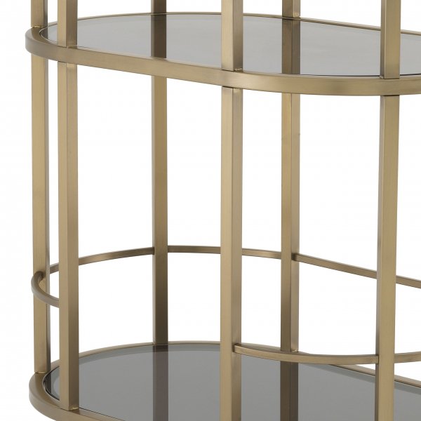 Trolley Townhouse Brass