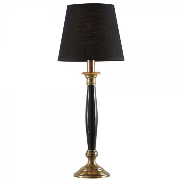 Madison 43cm Lampfot Svart/Antikmässing