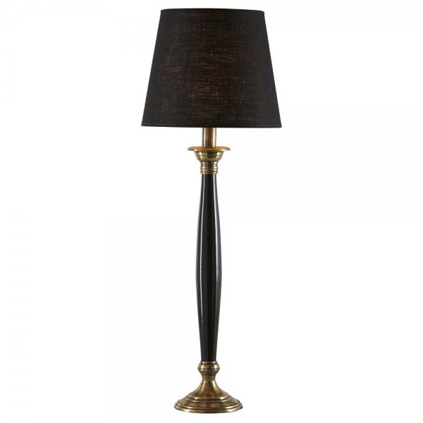 Madison 56cm Lampfot Svart/Antikmässing