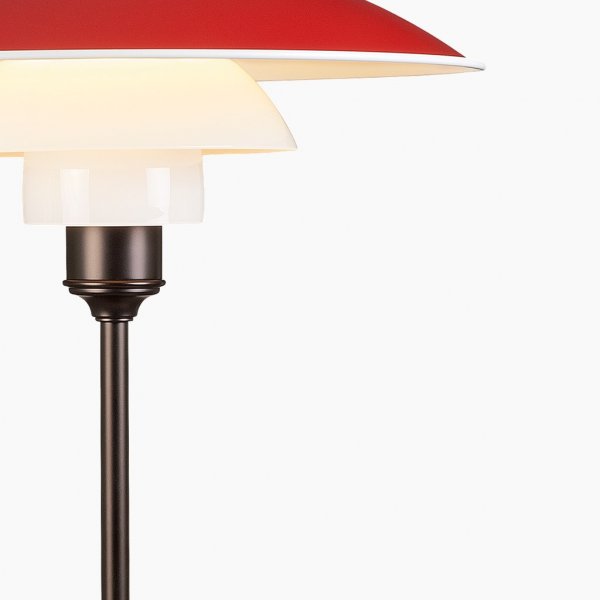 Bordlampa PH 3½-2½, Röd