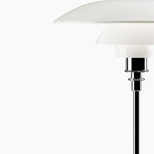 Bordlampa PH 3½-2½, Förkromad högglans