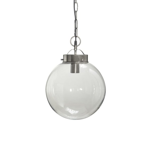 Normandy 30cm Taklampa Antiksilver