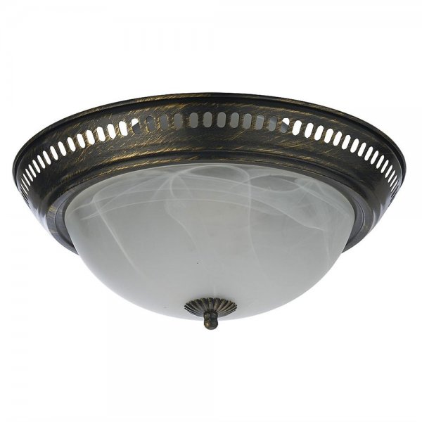 Plafond 34cm Svart/guld