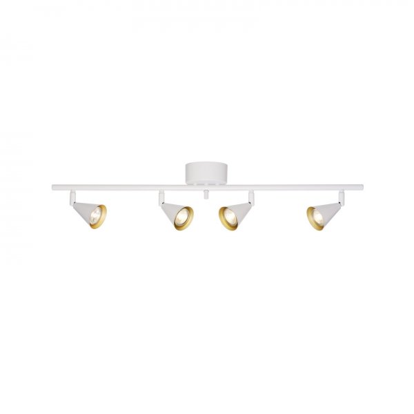 Polaris Taklampa Vit/Guld