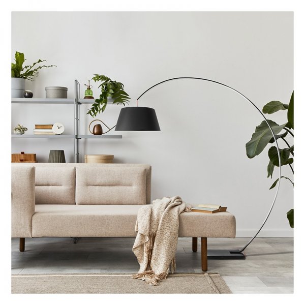 ARCH Vit med Vit textilkabel