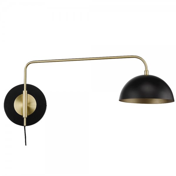 Milano Vägglampa Svart