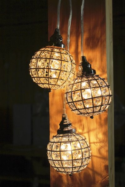 Kristall K9 Fönsterlampa Svart nickel