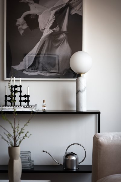 Torrano Bordslampa Vit marmor