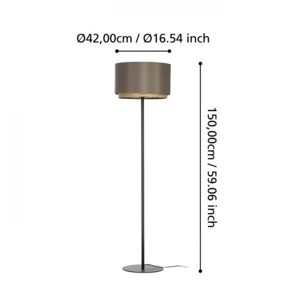 Golvlampa Marchena 