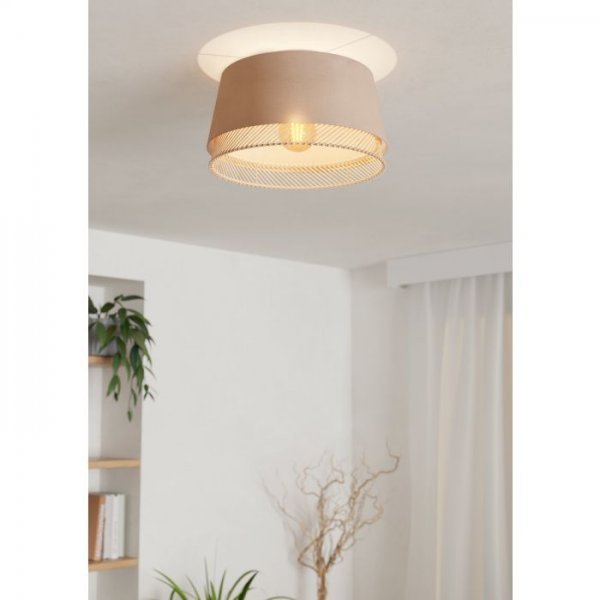 Tabley Plafond Svart/Beige