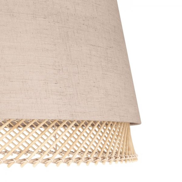 Tabley Golvlampa Svart/Beige