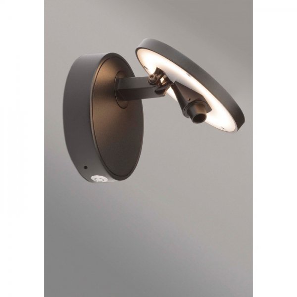 Vägglampa Dot, Svart