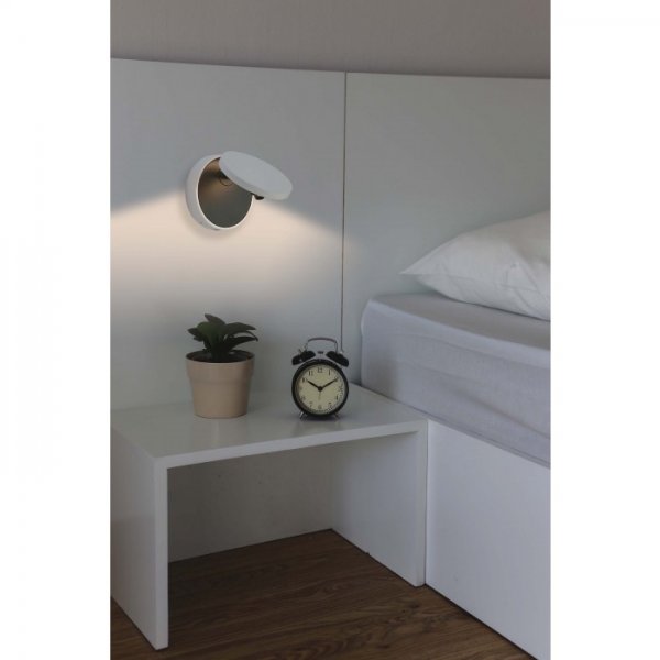 Vägglampa Dot, Vit