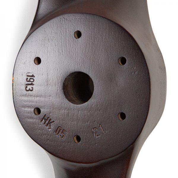 Vintage Black Tips Propeller, Large 