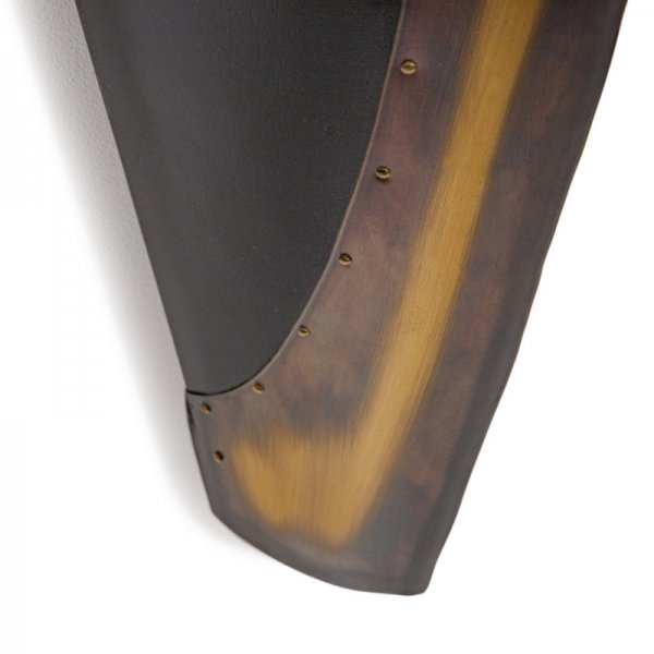Vintage Black Tips Propeller, Large 