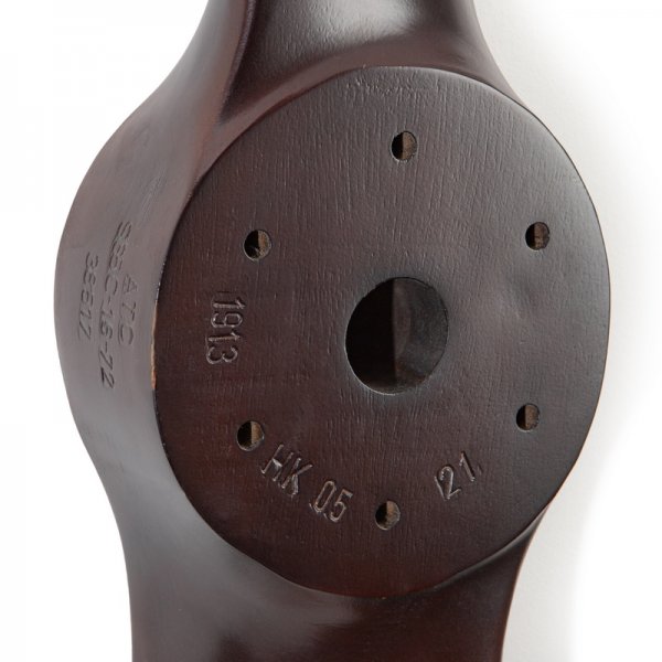 Vintage Black Tips Propeller, Large 