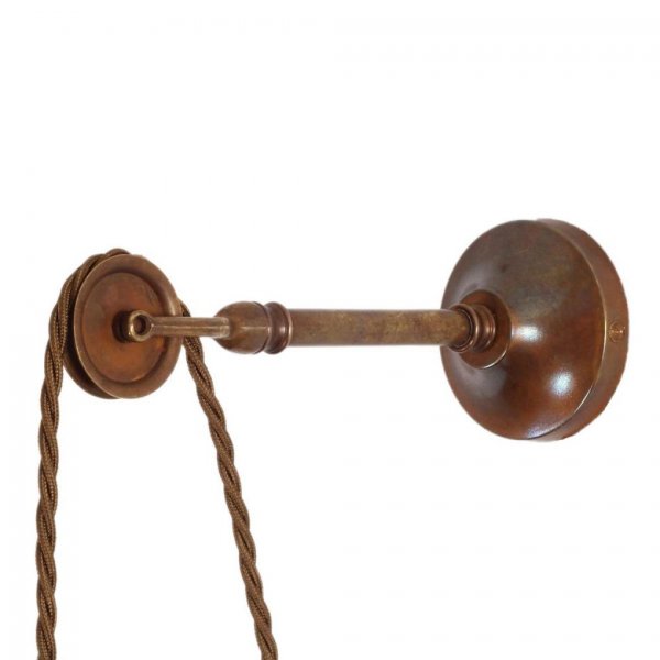 Vägglampa Apoch, Antique Brass 