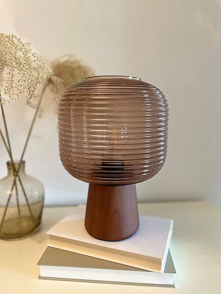 Aura Bordslampa Brun