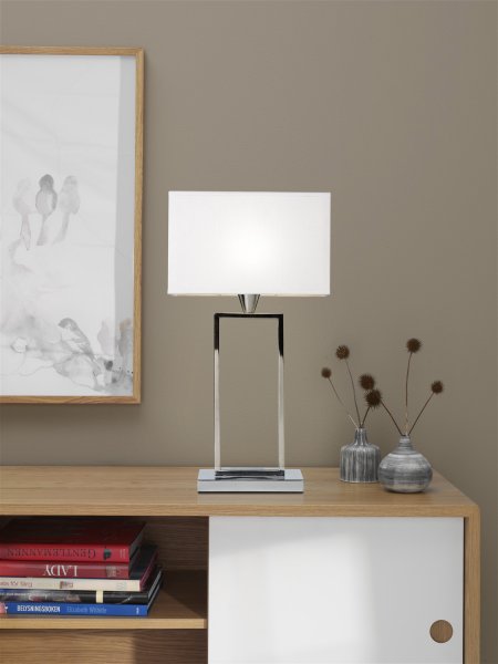 Kensington Bordslampa Krom