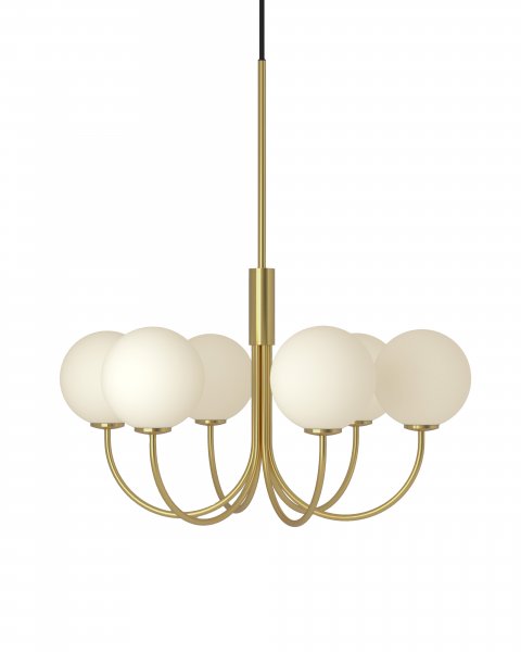 Ballon Krona 6 satin brass
