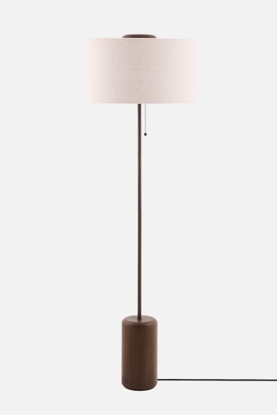 Bosco 45 Golvlampa Brunbetsad ek