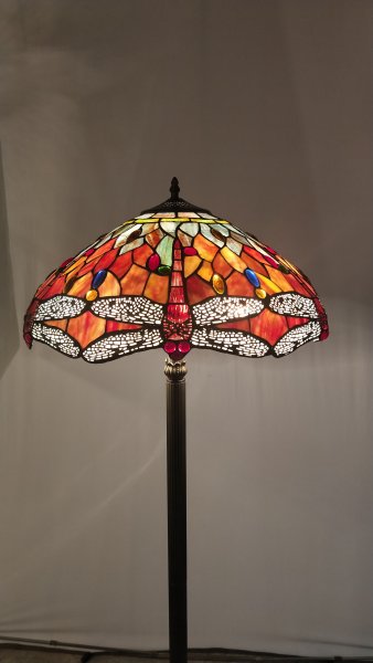 TROLLSLÄNDA ÄDELSTEN Golvlampa