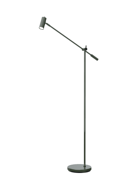 Cato Golvlampa skogsgrön/mattsvart