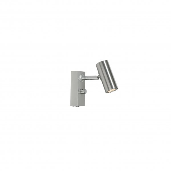 Cato Vägglampa enkel aluminium