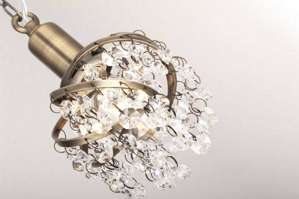 ISABELLE D11 Fönsterlampa Antikmässing