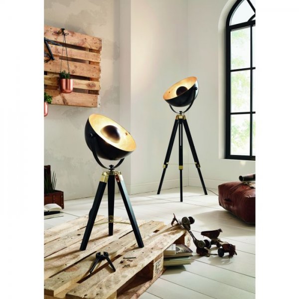Covaleda Golvlampa Svart/Guld