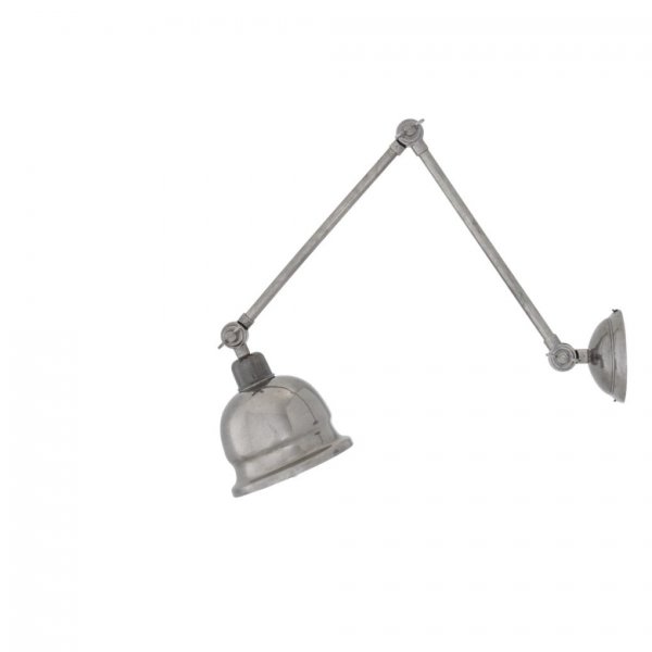 Vägglampa Dale, Antique SIlver 