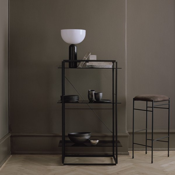 Kizu Small Bordslampa Black Marble