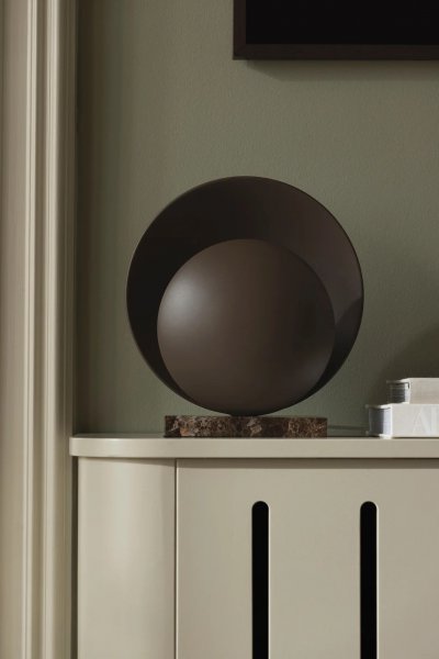 Orbit Bordslampa Mocha/Brun marmor