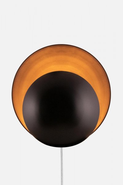 Orbit Vägglampa Svart