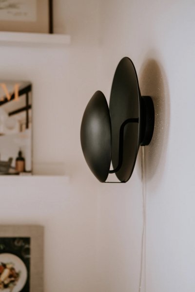 Orbit Vägglampa Svart