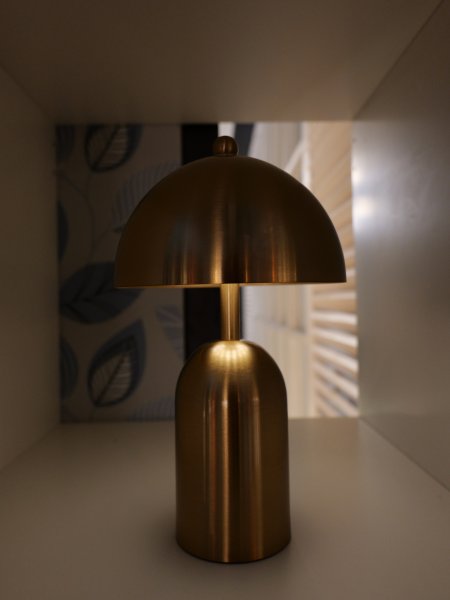 Bordslampa Guld Uppladdningsbar