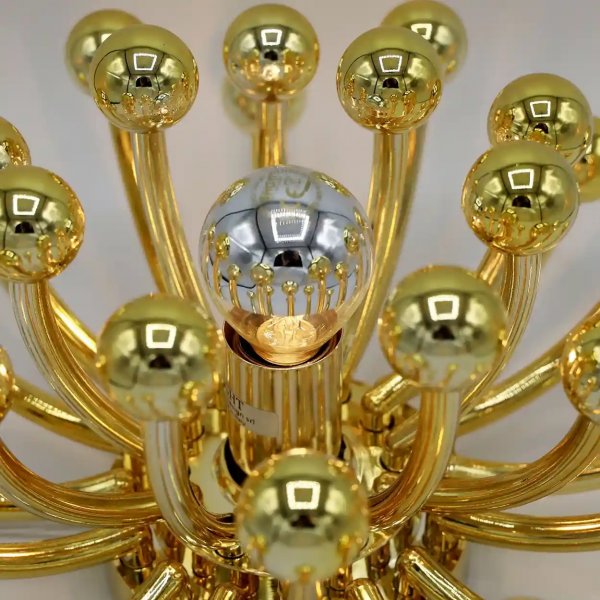 Pistillino Vägg/Taklampa Guld