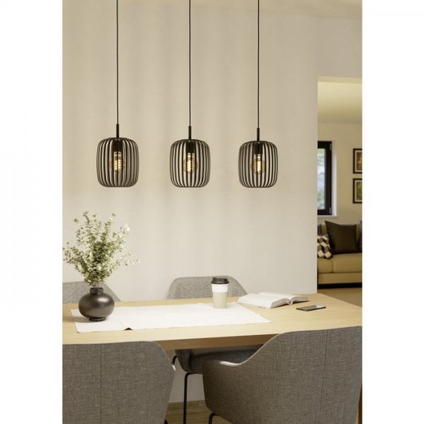 Romazzina 3:a Taklampa Svart