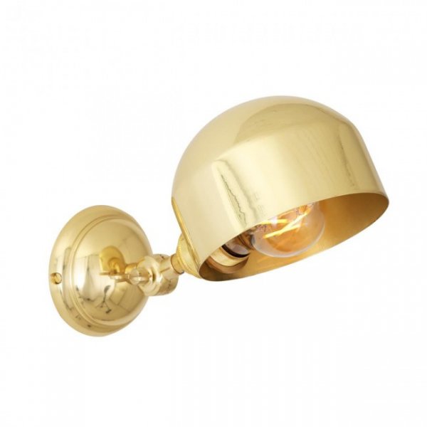 Vägglampa San Jose, Polished Brass 