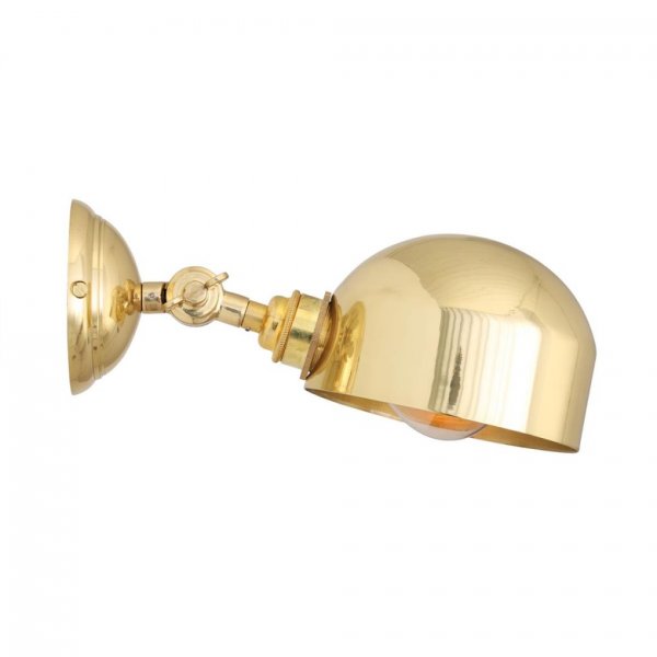 Vägglampa San Jose, Polished Brass 