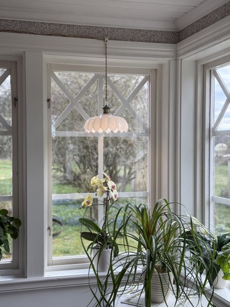 SOFIA Fönsterlampa Antik/Vit