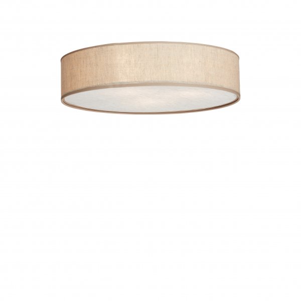 Soft Plafond Ø50 natur linne