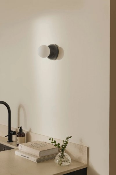 Torrano 13 (IP44) Vägglampa/Plafond Svart marmor
