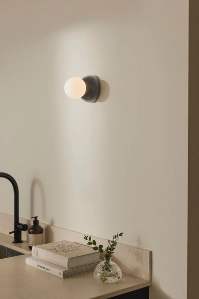 Torrano 13 (IP44) Vägglampa/Plafond Svart marmor