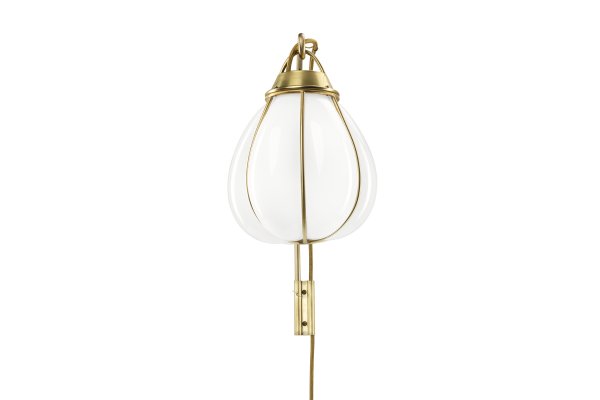 Hobo Vägglampa Rå mässing